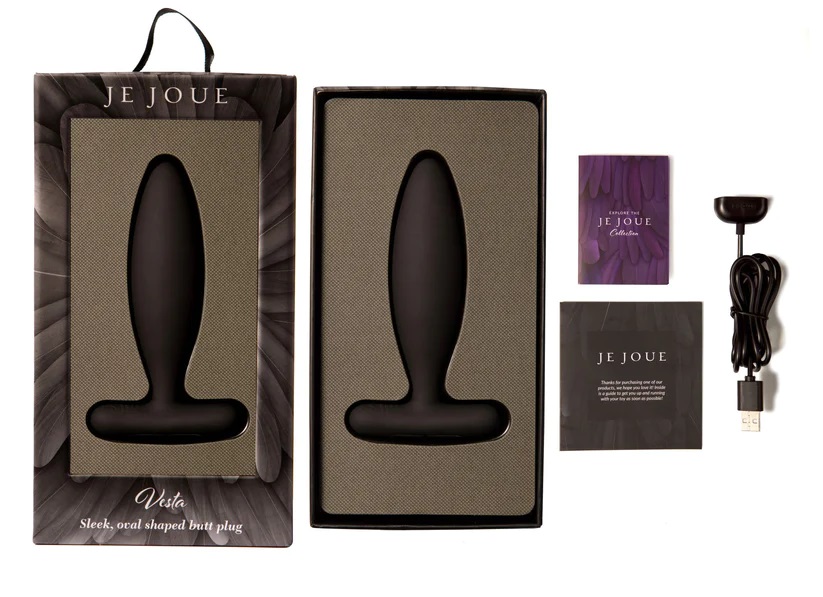 Je Joue - Vesta Vibro Butt Plug - Black photo-16 Je Joue - Vesta Vibro Butt Plug - Black photo-16