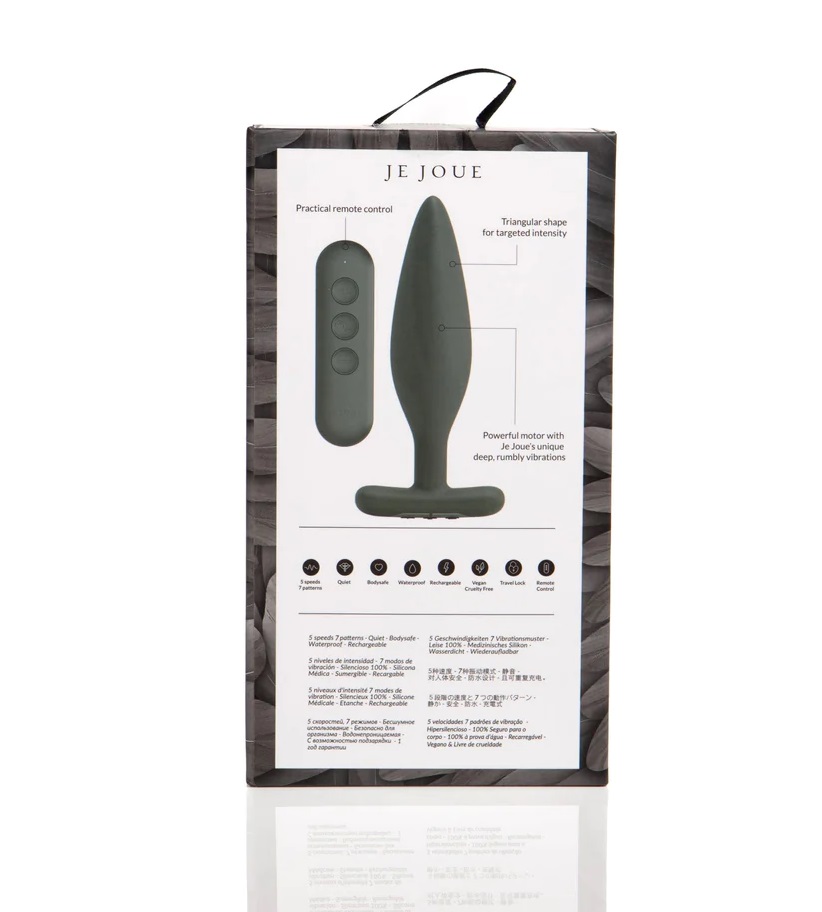 Je Joue - Vesta Vibro Butt Plug - Black photo-18