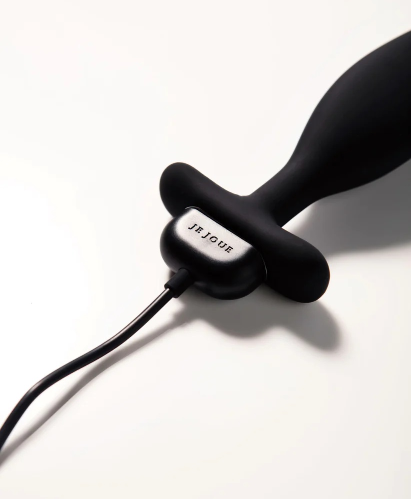 Je Joue - Onyx Vibro Butt Plug - Black photo-12