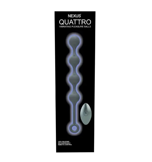 Nexus - Quattro Vibro Beads - Black photo-5