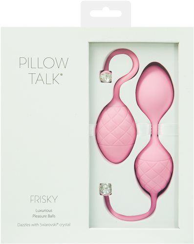 Pillow Talk - Frisky Kegel Balls - Pink photo-7