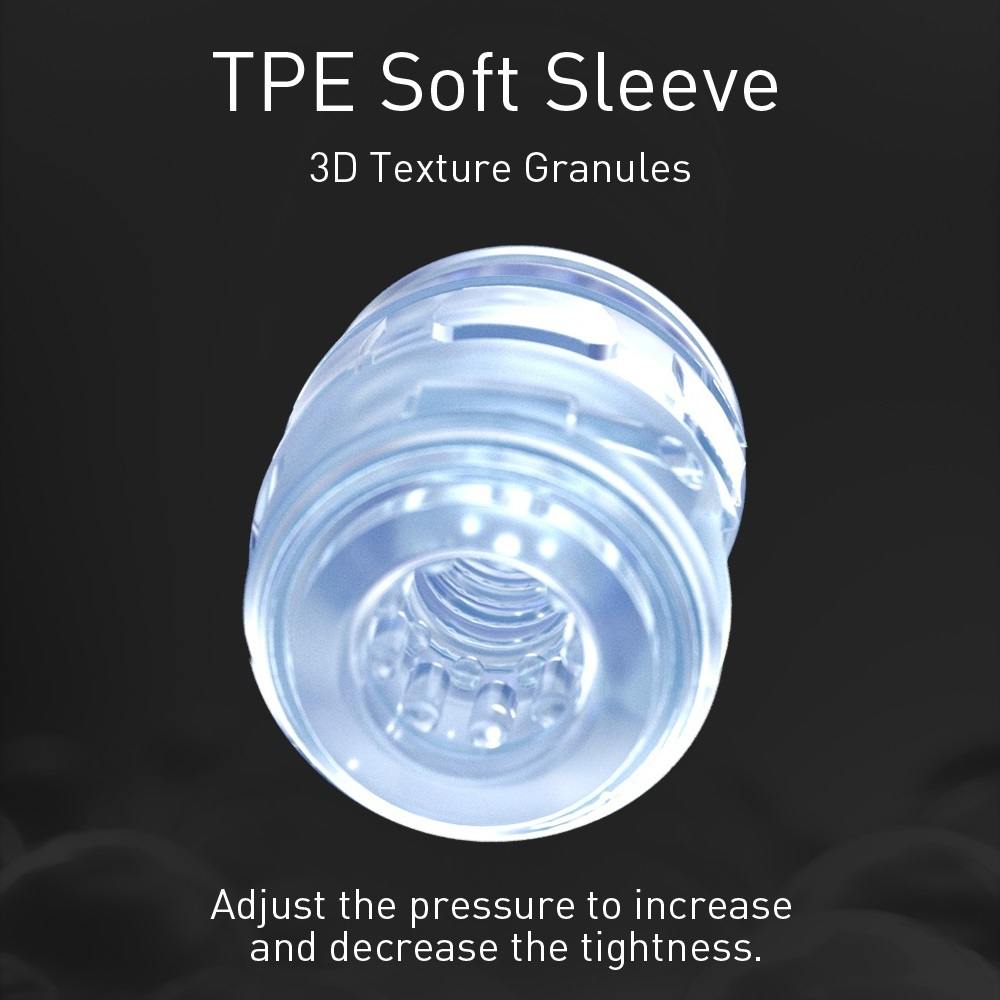 Drywell - Tron Vibro Masturbator - White photo-6