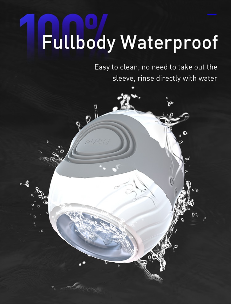 Drywell - Tron Vibro Masturbator - White photo-9