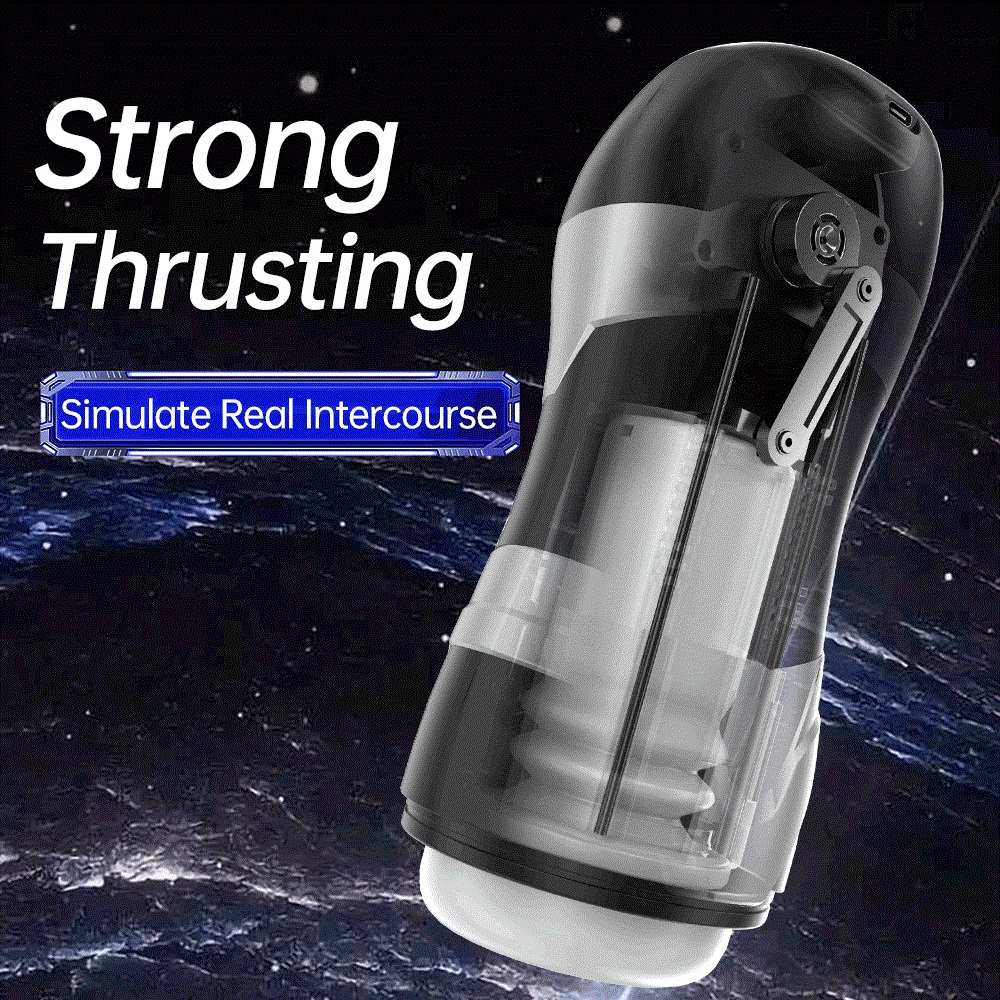 Drywell - Dva Thrusting Masturbator - Dark Grey photo-4 Drywell - Dva Thrusting Masturbator - Dark Grey photo-4