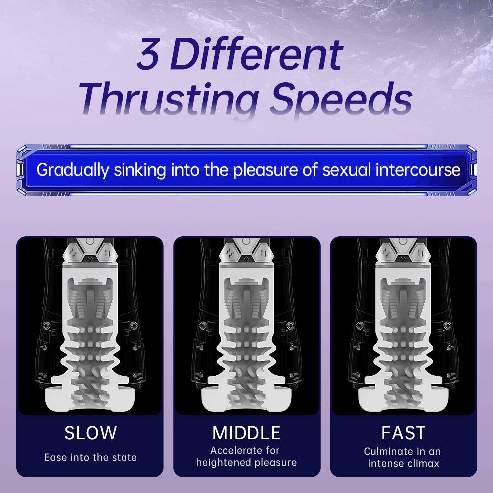 Drywell - Dva Thrusting Masturbator - Dark Grey photo-6 Drywell - Dva Thrusting Masturbator - Dark Grey photo-6