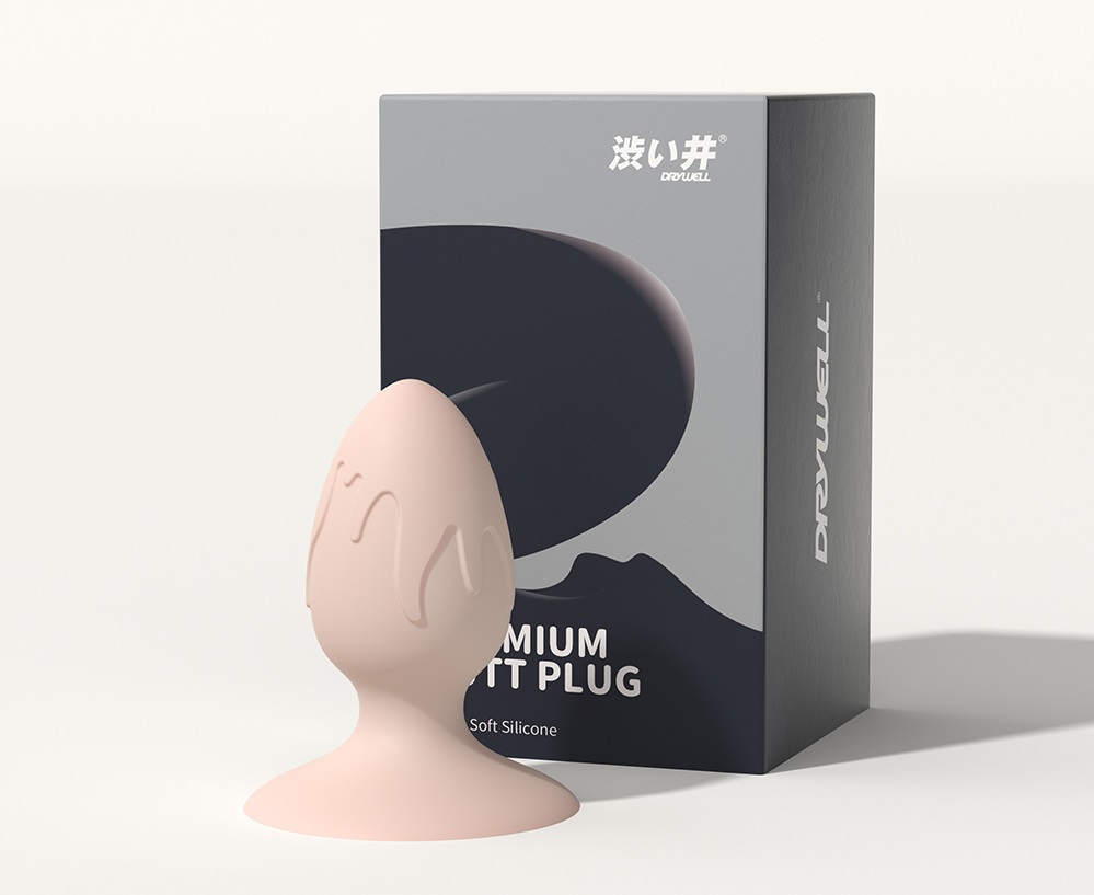 Drywell - Kit Silicone Anal Plug - Pink photo-10