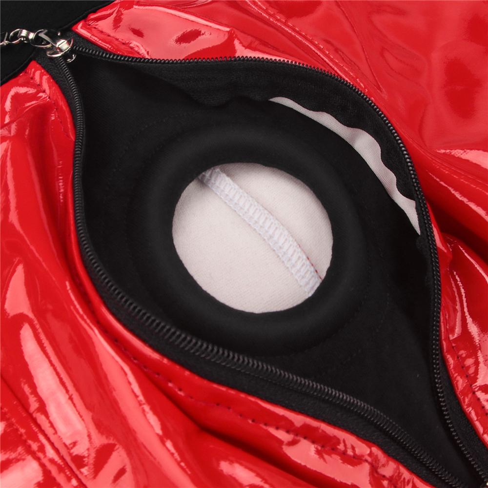 Lovetoy - Chic Strap-On Shorts - Red - M/L photo-2