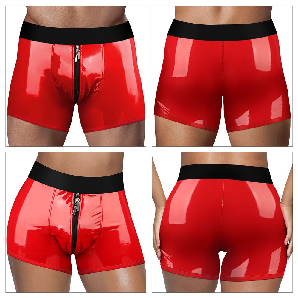 Lovetoy - Chic Strap-On Shorts - Red - M/L photo-5