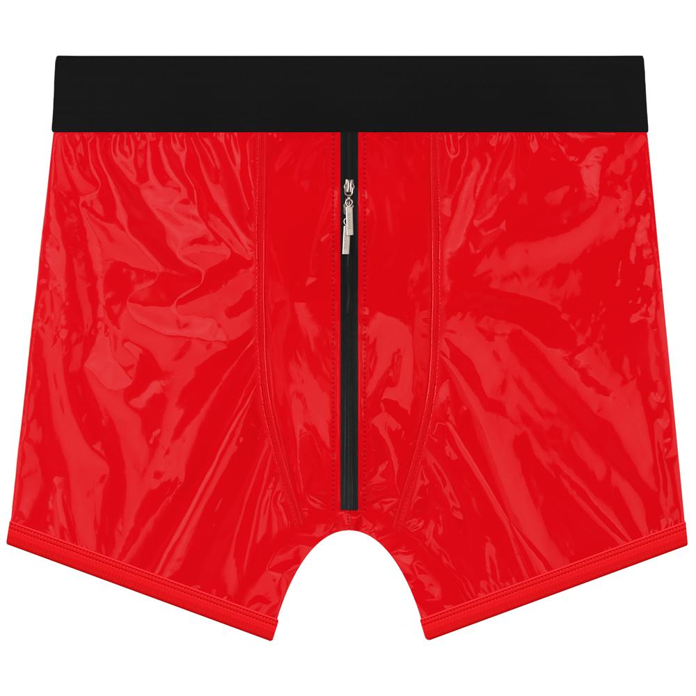 Lovetoy - Chic Strap-On Shorts - Red - M/L photo-7