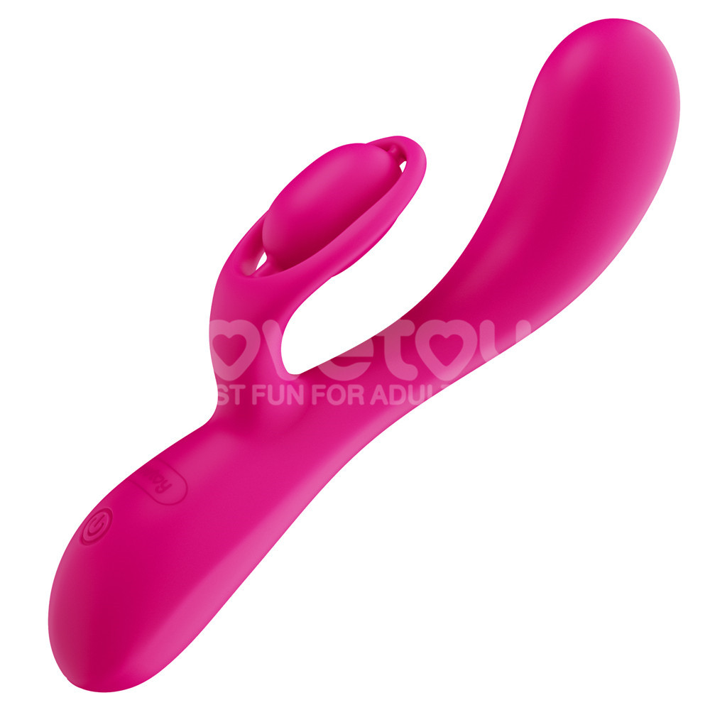 Lovetoy - Orbit Rabbit Vibrator - Pink photo-3