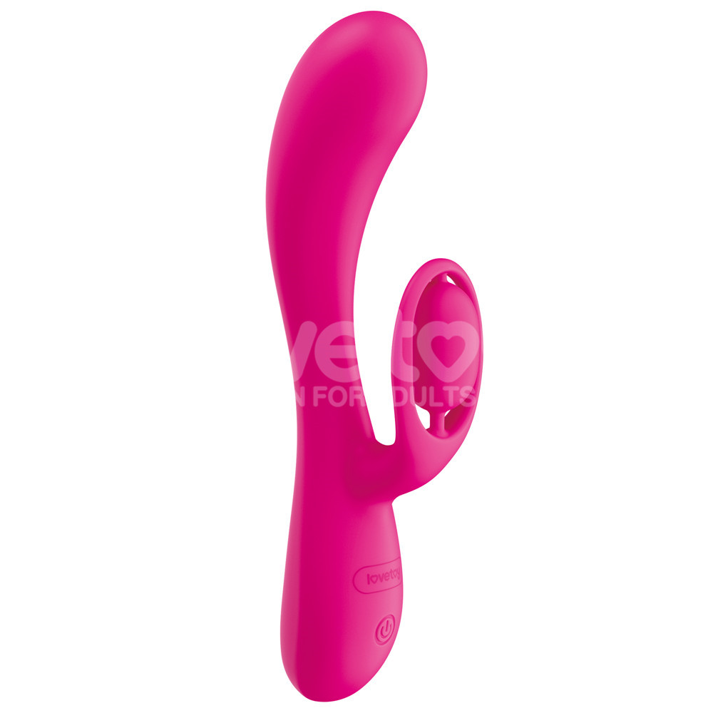 Lovetoy - Orbit Rabbit Vibrator - Pink photo-7