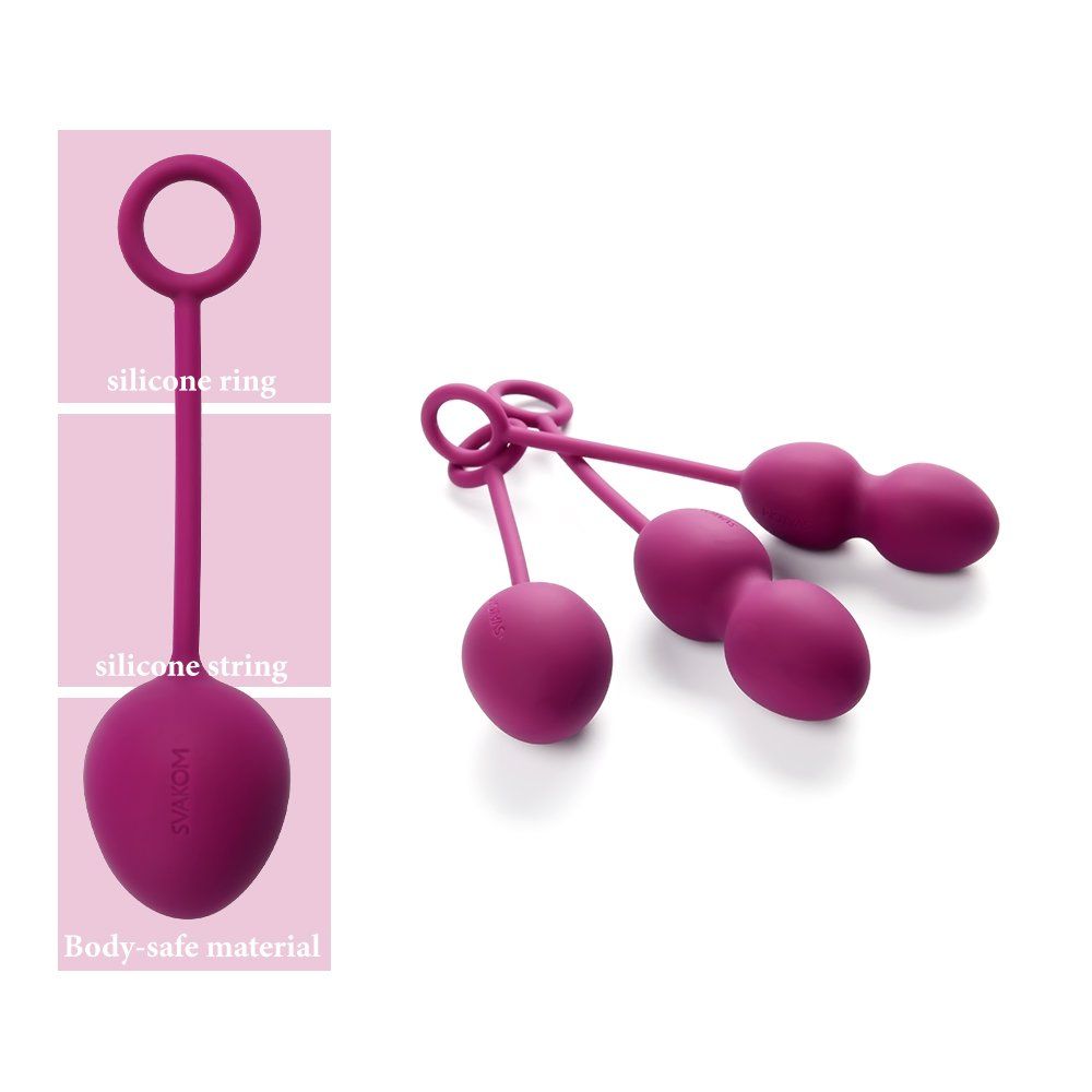 SVAKOM - Nova Kegel Balls - Violet photo-9