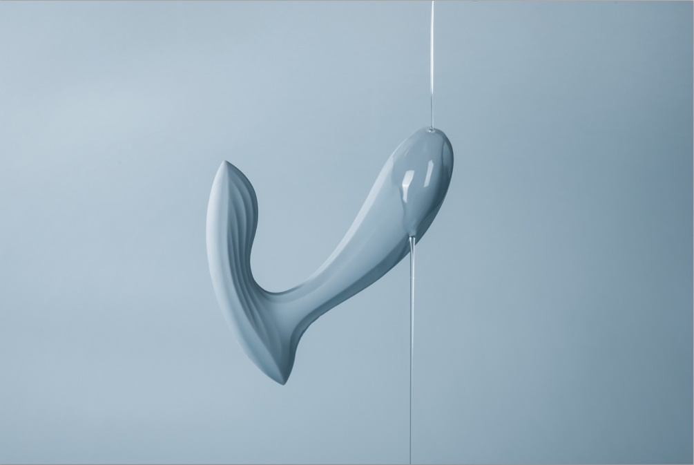 SVAKOM - Erica APP Wearable Vibrator - Dusty Blue photo-10