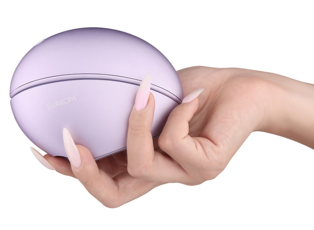 SVAKOM - Pulse Galaxie APP Stimulator w Projector - Metal Lilac photo-3