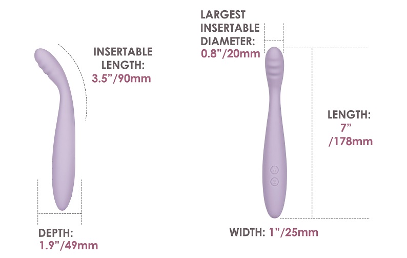 SVAKOM - Cici 2 APP G-spot Vibrator - Pastel Lilac photo-17