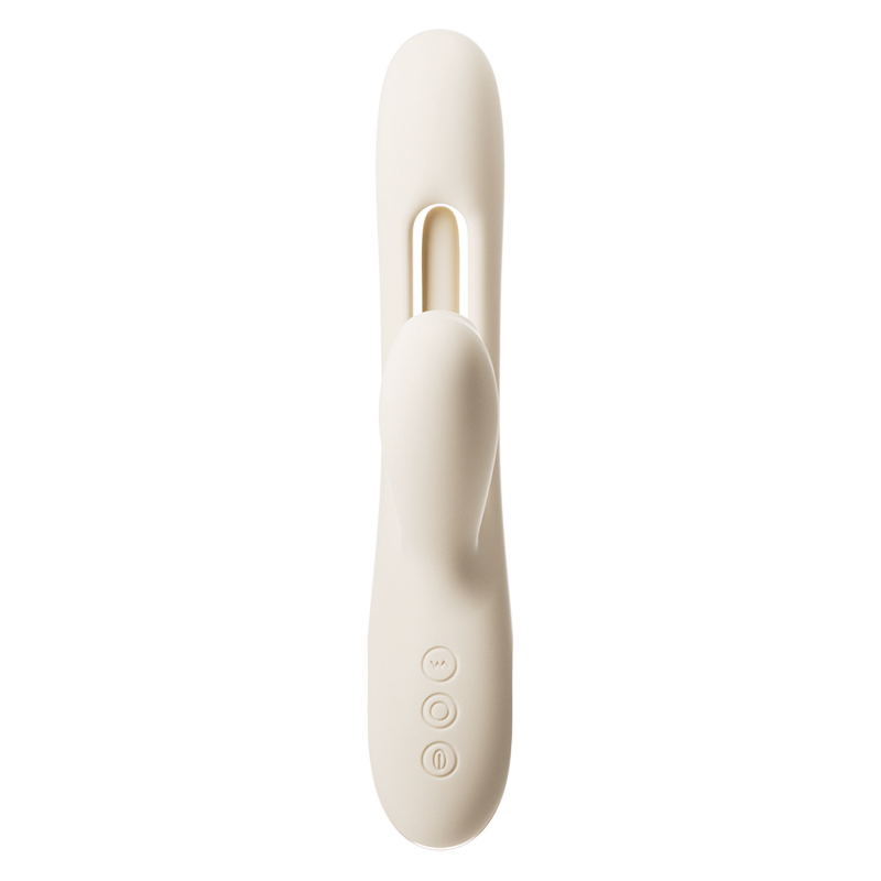 SVAKOM - Uneco Teasing APP G-spot Rabbit Vibrator - White photo-3