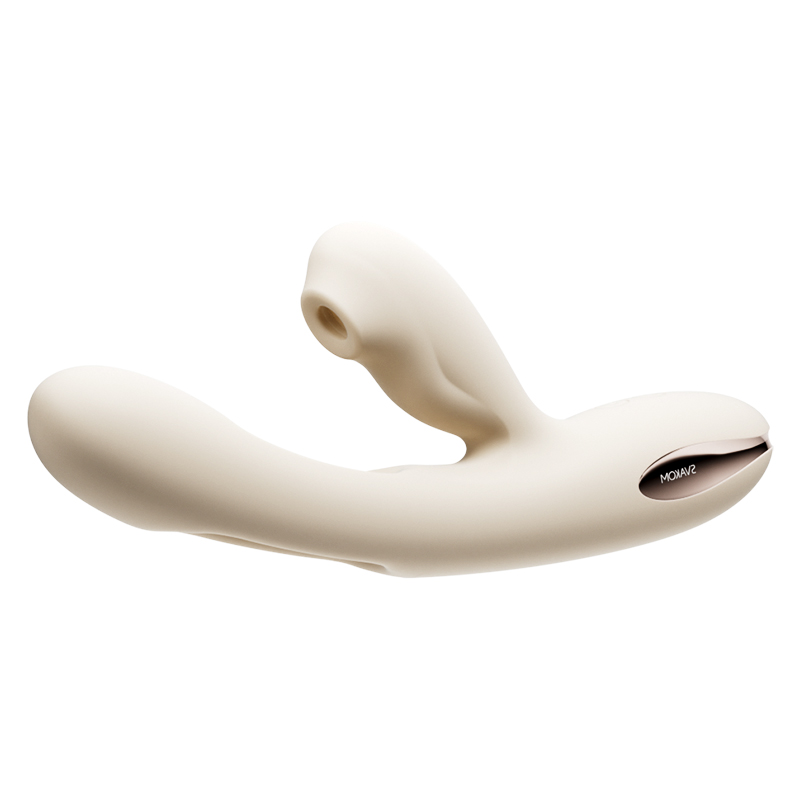 SVAKOM - Uneco Teasing APP G-spot Rabbit Vibrator - White photo-4