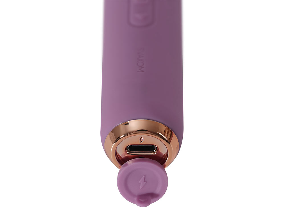 SVAKOM - Mini Emma Neo Interactive Wand Vibrator - Romantic Rose photo-4
