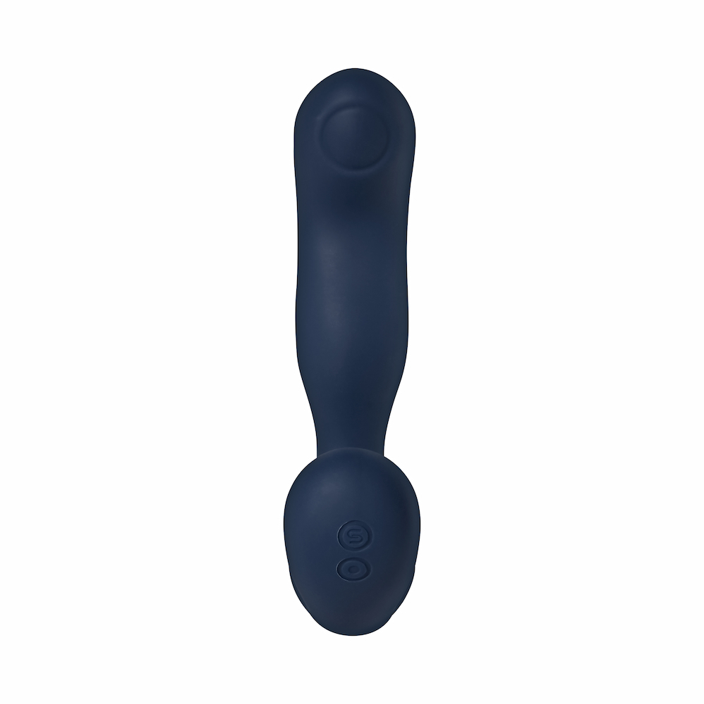 SVAKOM - Iker Neo Interactive Prostate Perineum Vibrator - Navy Blue photo-3