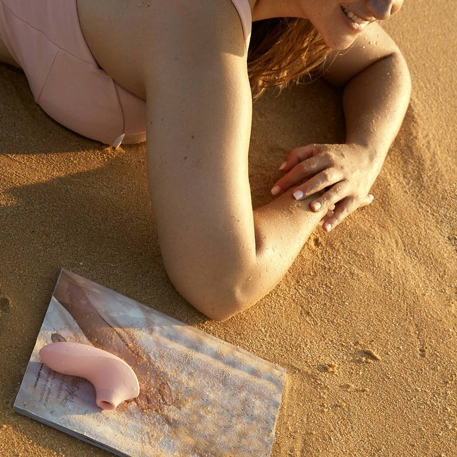 SVAKOM - Pulse Lite Neo Interactive Stimulator - Pale Rosette photo-4