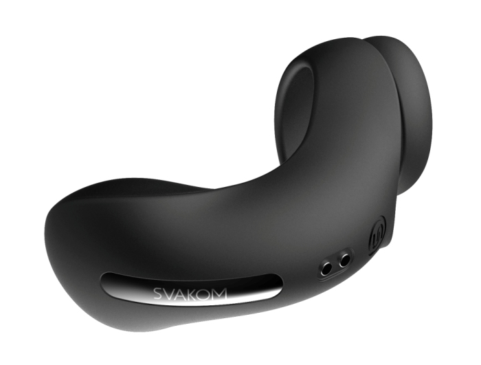 SVAKOM - Benedict Double Ring Perineum Stimulator - Black photo-7