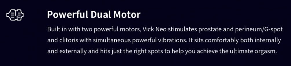 SVAKOM - Vick Neo Interactive Prostate Vibrator - Black photo-12