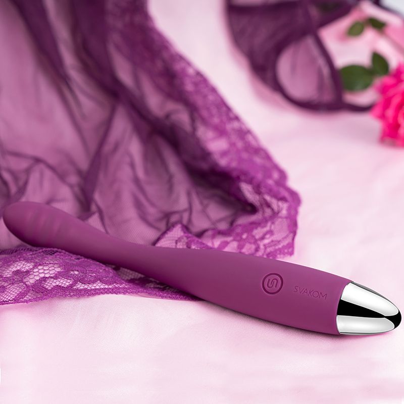 SVAKOM - Cici Flexible G-spot Vibrator - Violet photo-10