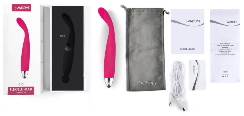 SVAKOM - Cici Flexible G-spot Vibrator - Violet photo-14