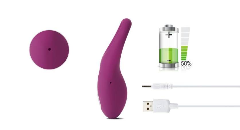 SVAKOM - Winni Remote Control Vibro Ring - Violet photo-8