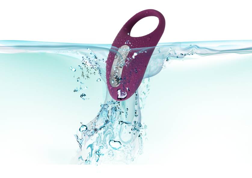 SVAKOM - Winni Remote Control Vibro Ring - Violet photo-9