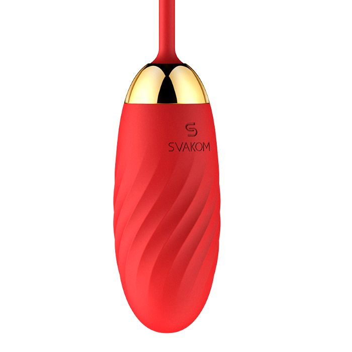 SVAKOM - Ella Neo Interactive Egg Vibrator - Red photo-4