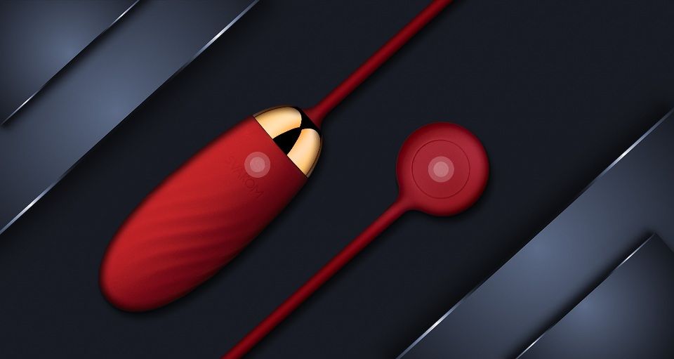 SVAKOM - Ella Neo Interactive Egg Vibrator - Red photo-7