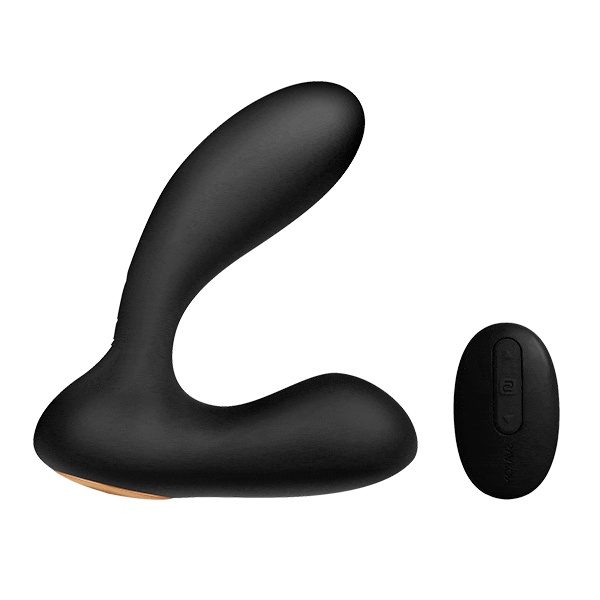 SVAKOM - Vick Remote Control Prostate Perineum Vibrator - Black photo-3