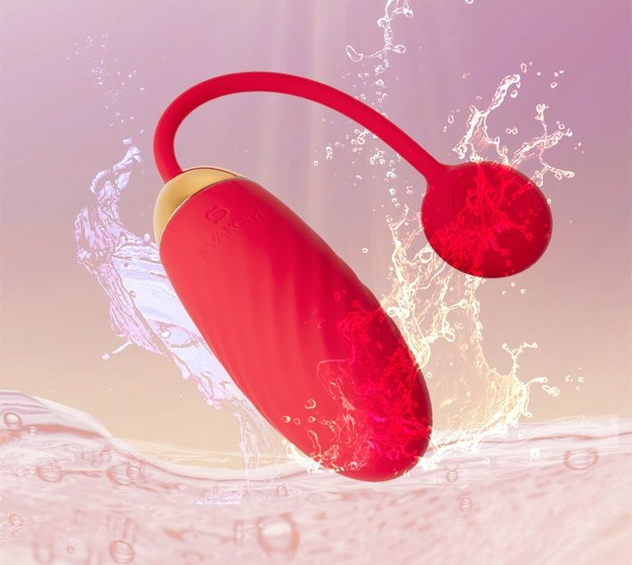 SVAKOM - Ella APP Egg Vibrator- Red photo-10