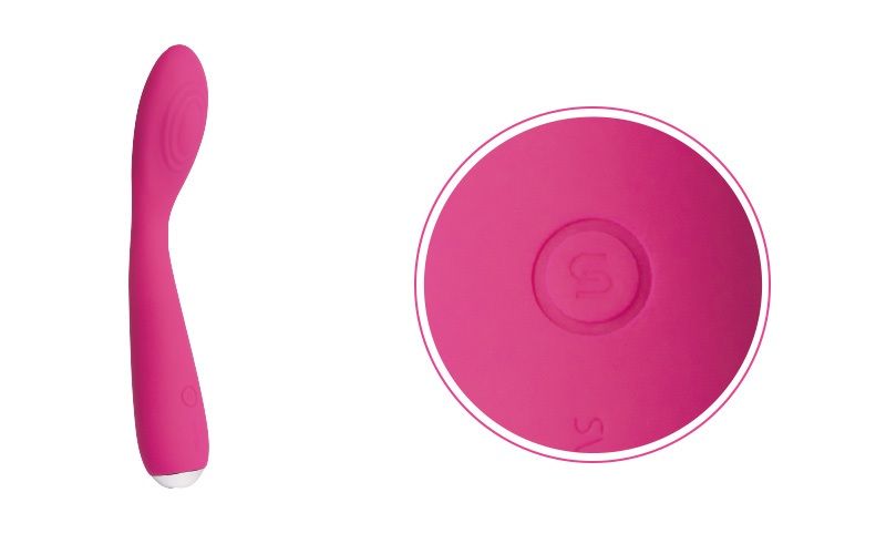 SVAKOM - Iris G-spot Vibrator - Plum Red photo-10