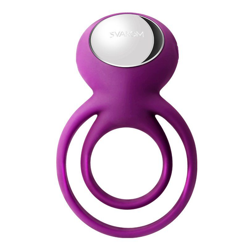 SVAKOM - Tammy Double Vibro Ring - Violet photo-5