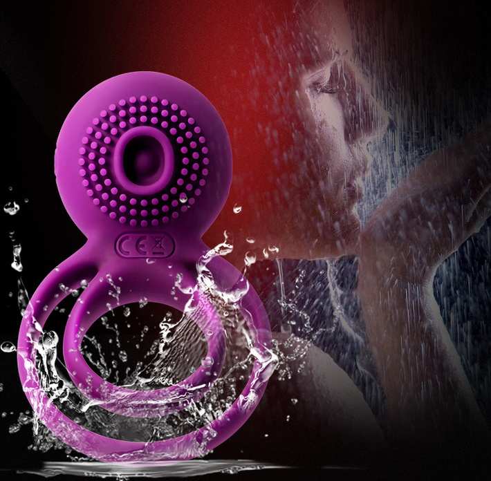 SVAKOM - Tammy Double Vibro Ring - Violet photo-20