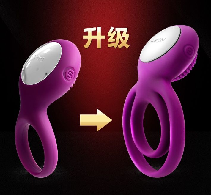 SVAKOM - Tammy Double Vibro Ring - Violet photo-21
