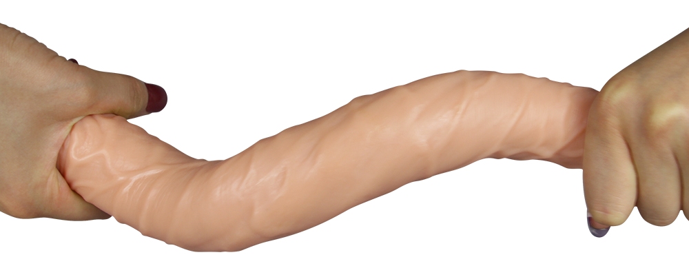 Lovetoy - King Size Ladykiller Double Dildo - Skin photo-4