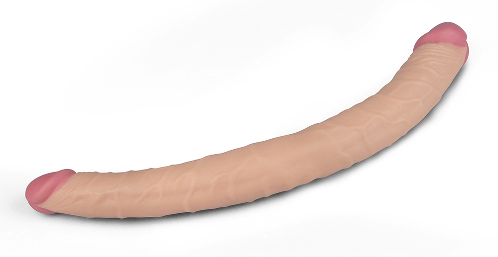 Lovetoy - King Size Ladykiller Double Dildo - Skin photo-6