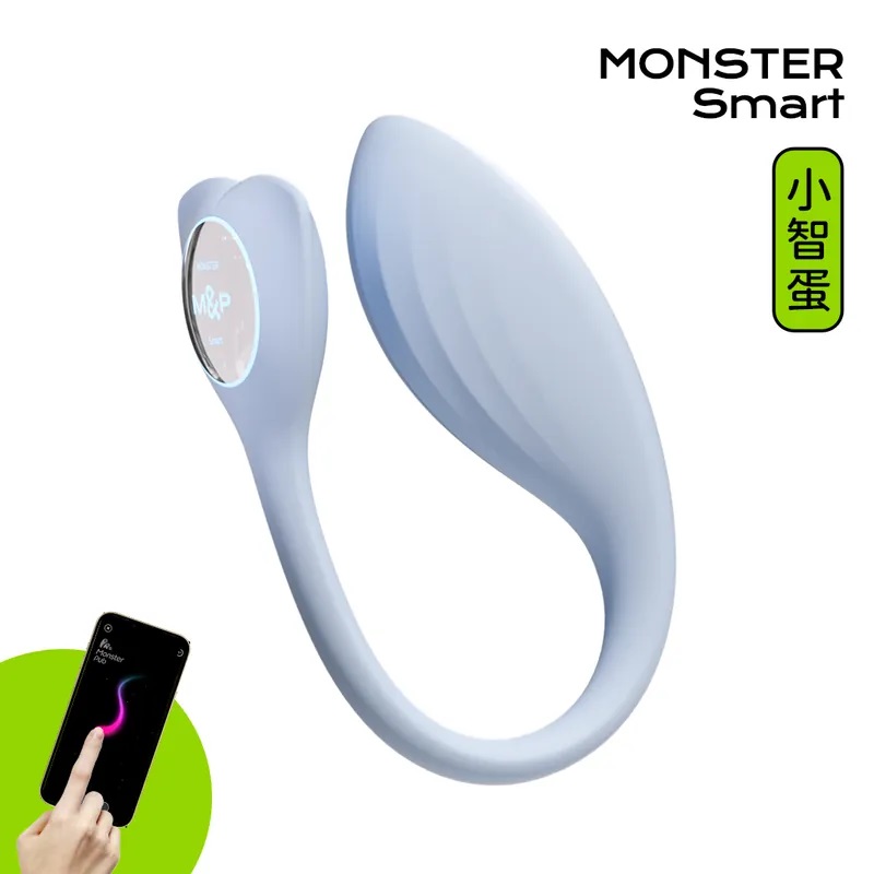 Monster Pub - Dr. Whale Smart Vibrator - Blue photo-2