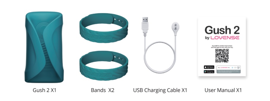 Lovense - Gush 2 Vibrating Oscillating Penis Massager photo-15