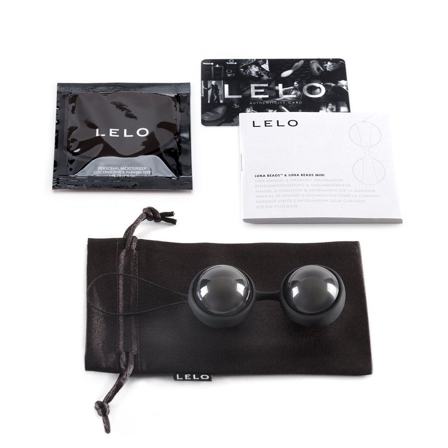 Lelo - Luna Beads Noir Kegel Balls - Black photo-11