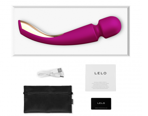 Lelo - Smart Wand 2 Large - Deep Rose photo-4