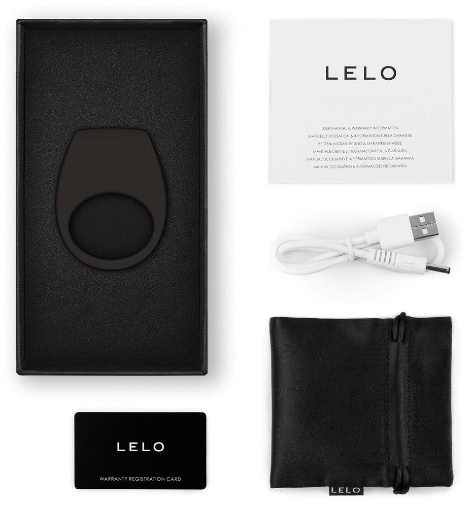 Lelo - Tor 3 APP Ring - Black photo-6