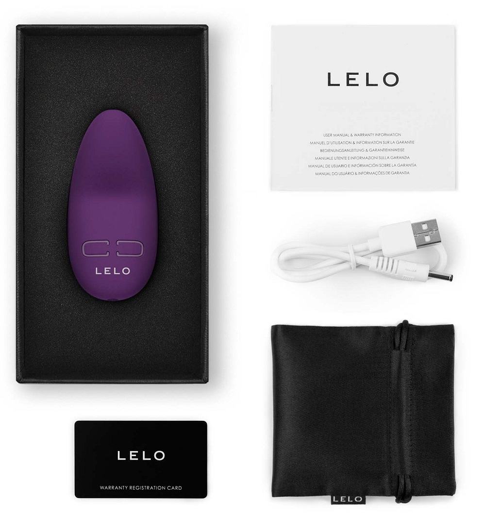 Lelo - Lily 3 Mini Vibrator - Dark Plum photo-6