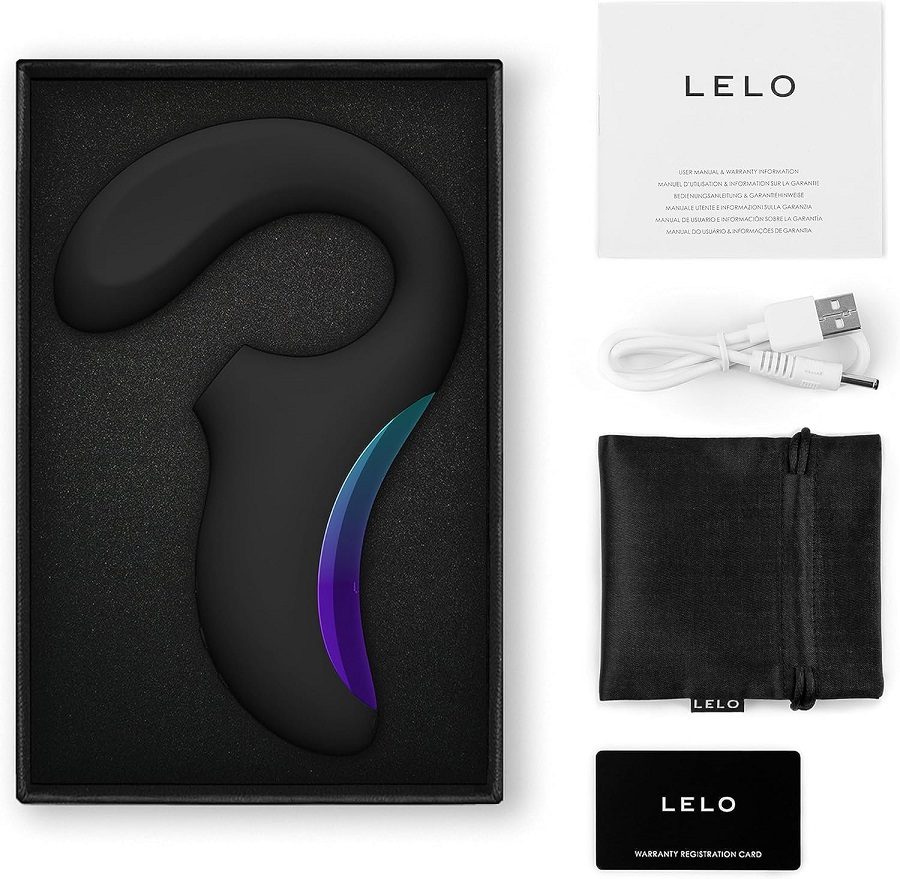 Lelo - Enigma Wave Clitoral Stimulator - Black photo-9