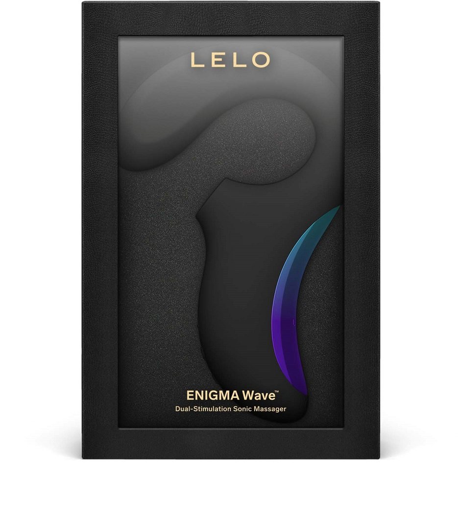 Lelo - Enigma Wave Clitoral Stimulator - Black photo-10
