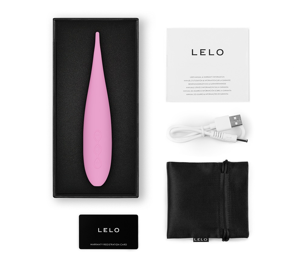 Lelo - DOT Travel Clitoral Vibrator - Pink photo-5