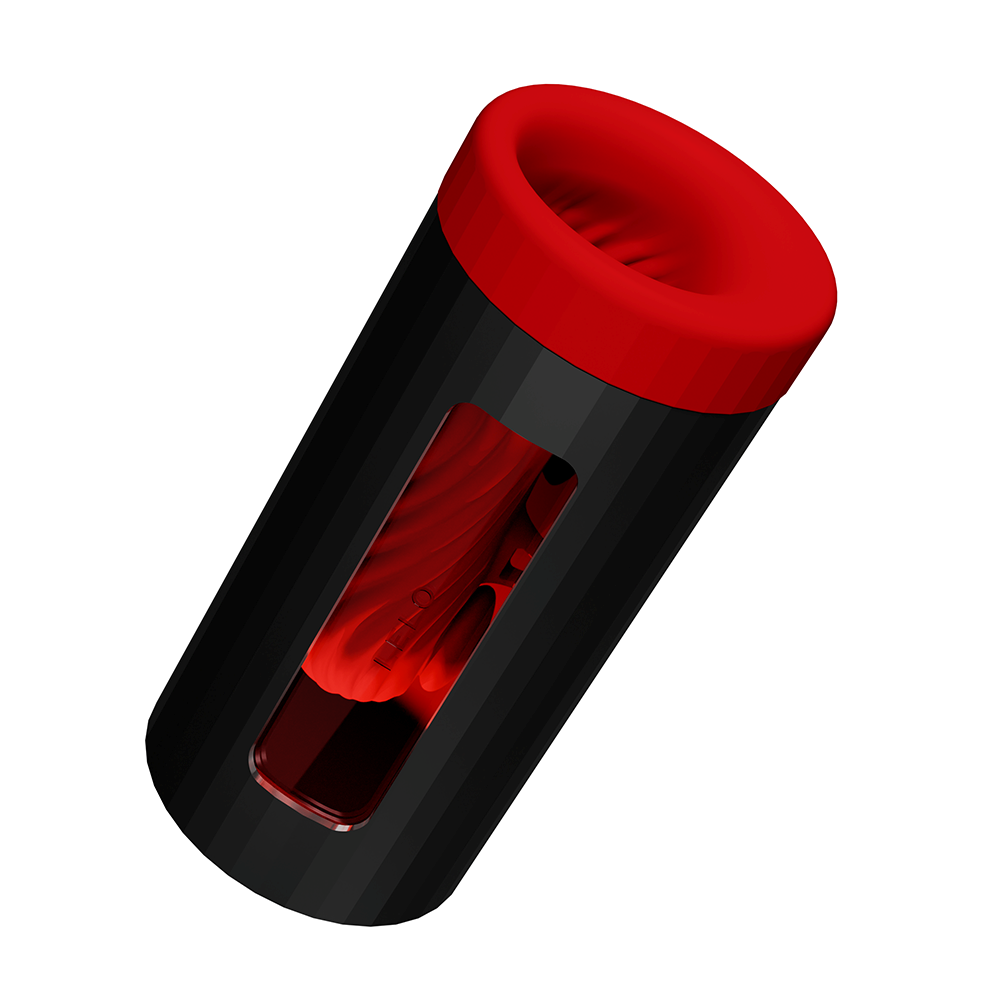 Lelo - F1S V3 XL APP Sonic Pulse Masturbator - Red photo-3